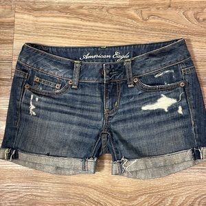 American eagle jean shorts